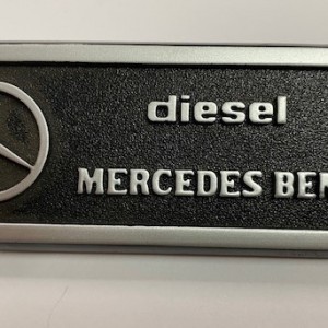 CA132604-ANAGRAMA-TRASERO-SEAT-132-MOTOR-MERCEDES-DIESEL-MERCEDES-BENZ